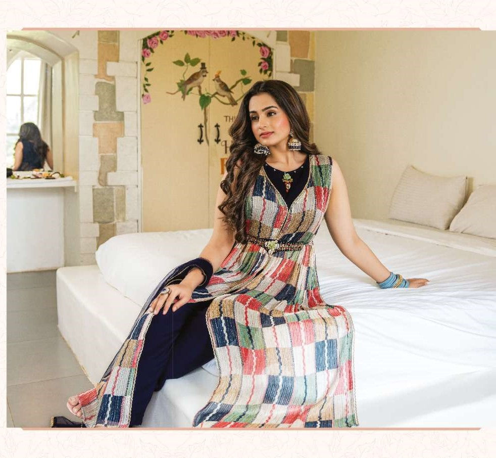 Fancy Look Designer Kurtis-set