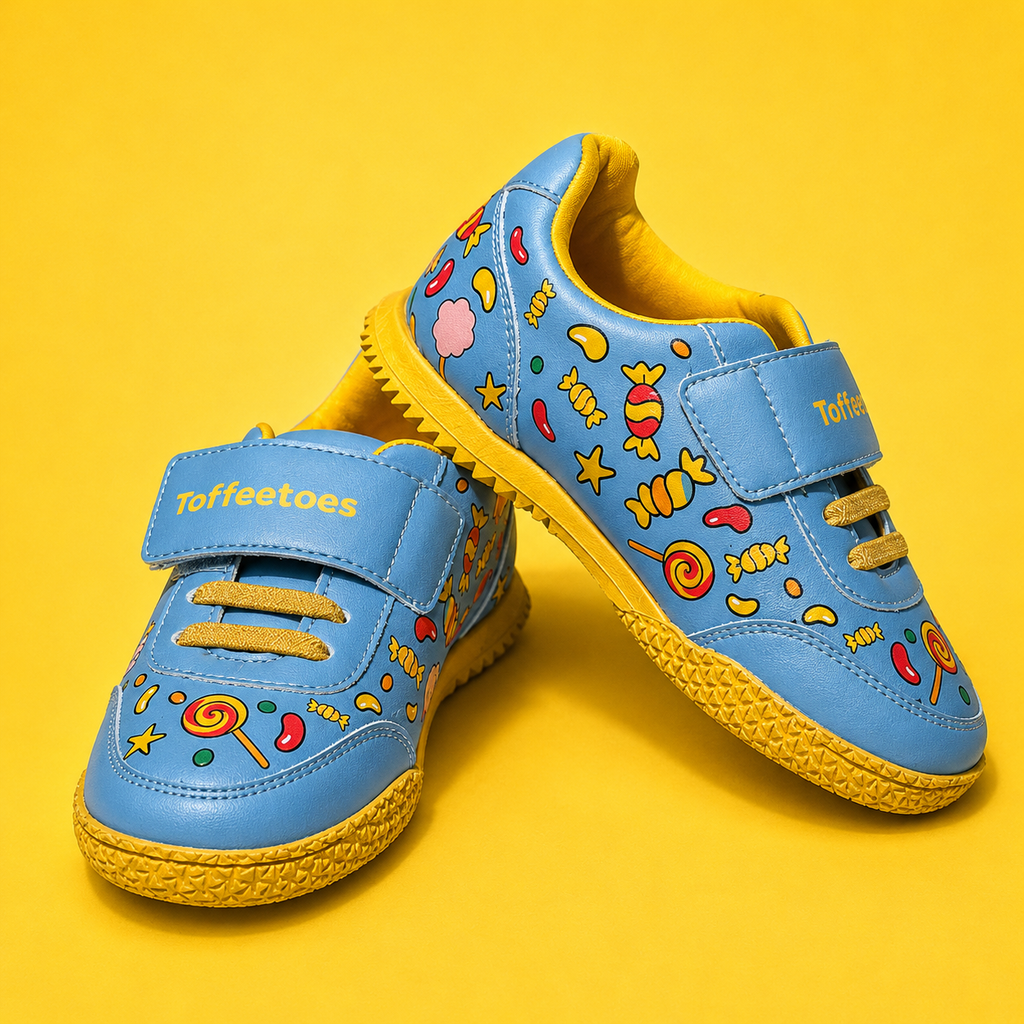 SugarRush Candy Blue Kids Sneakers